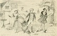 An illustration from George Cruikshank's Table-book (1869)