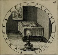 An illustration from Gabrielis Rollenhagii Selectorum emblematum centuria secunda (1613)