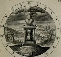 An illustration from Gabrielis Rollenhagii Selectorum emblematum centuria secunda (1613)