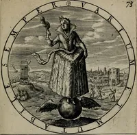 An illustration from Gabrielis Rollenhagii Selectorum emblematum centuria secunda (1613)
