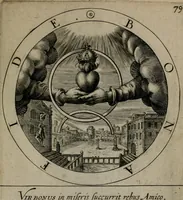 Picture 106 of 125 from Gabrielis Rollenhagii Selectorum emblematum centuria secunda (1613), leaf 178