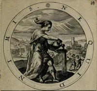 An illustration from Gabrielis Rollenhagii Selectorum emblematum centuria secunda (1613)