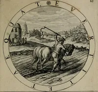 An illustration from Gabrielis Rollenhagii Selectorum emblematum centuria secunda (1613)