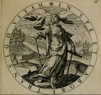 An illustration from Gabrielis Rollenhagii Selectorum emblematum centuria secunda (1613)