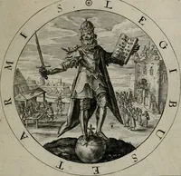 An illustration from Gabrielis Rollenhagii Selectorum emblematum centuria secunda (1613)