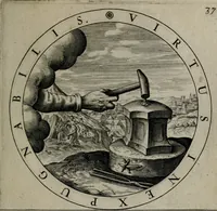 An illustration from Gabrielis Rollenhagii Selectorum emblematum centuria secunda (1613)