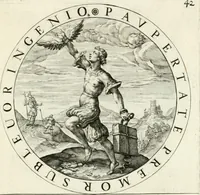 An illustration from Gabrielis Rollenhagii Selectorum emblematum centuria secunda (1613)