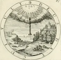 An illustration from Gabrielis Rollenhagii Selectorum emblematum centuria secunda (1613)
