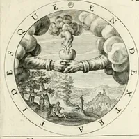 An illustration from Gabrielis Rollenhagii Selectorum emblematum centuria secunda (1613)