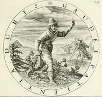 An illustration from Gabrielis Rollenhagii Selectorum emblematum centuria secunda (1613)