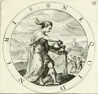 An illustration from Gabrielis Rollenhagii Selectorum emblematum centuria secunda (1613)