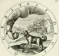 An illustration from Gabrielis Rollenhagii Selectorum emblematum centuria secunda (1613)