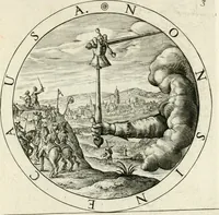 An illustration from Gabrielis Rollenhagii Selectorum emblematum centuria secunda (1613)