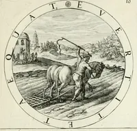 An illustration from Gabrielis Rollenhagii Selectorum emblematum centuria secunda (1613)