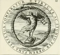 An illustration from Gabrielis Rollenhagii Selectorum emblematum centuria secunda (1613)