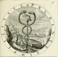 An illustration from Gabrielis Rollenhagii Selectorum emblematum centuria secunda (1613)