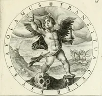 An illustration from Gabrielis Rollenhagii Selectorum emblematum centuria secunda (1613)