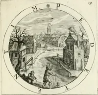An illustration from Gabrielis Rollenhagii Selectorum emblematum centuria secunda (1613)