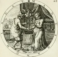 An illustration from Gabrielis Rollenhagii Selectorum emblematum centuria secunda (1613)