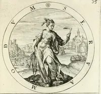 An illustration from Gabrielis Rollenhagii Selectorum emblematum centuria secunda (1613)