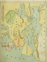An illustration from Gage's new primer of map geography : for pupils preparing for promotion examinations, pupils preparing for entrance examinations, pupils preparing for junior and senior leaving examinations, students preparing for teachers' certificates, and all official examinations (1892)