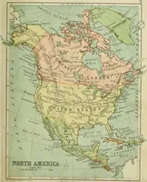 An illustration from Gage's new primer of map geography : for pupils preparing for promotion examinations, pupils preparing for entrance examinations, pupils preparing for junior and senior leaving examinations, students preparing for teachers' certificates, and all official examinations (1892)