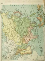 An illustration from Gage's new primer of map geography : for pupils preparing for promotion examinations, pupils preparing for entrance examinations, pupils preparing for junior and senior leaving examinations, students preparing for teachers' certificates, and all official examinations (1892)