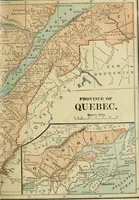 An illustration from Gage's new primer of map geography : for pupils preparing for promotion examinations, pupils preparing for entrance examinations, pupils preparing for junior and senior leaving examinations, students preparing for teachers' certificates, and all official examinations (1892)