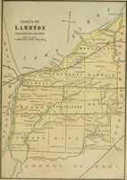 Picture 17 of 40 from Gage's new primer of map geography : for pupils preparing for promotion examinations, pupils preparing for entrance examinations, pupils preparing for junior and senior leaving examinations, students preparing for teachers' certificates, and all official examinations (1892), leaf 98