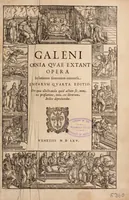 Picture 1 of 51 from Galeni omnia quae extant opera : in latinum sermonem conuersa (1565), leaf 7