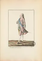 An illustration from Galerie des modes et costumes français, dessinés d'après nature, 1778-1787; (1912)