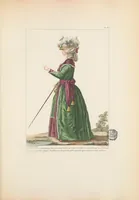 An illustration from Galerie des modes et costumes français, dessinés d'après nature, 1778-1787; (1912)