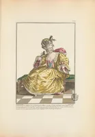 An illustration from Galerie des modes et costumes français, dessinés d'après nature, 1778-1787; (1912)