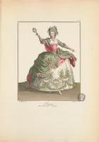 An illustration from Galerie des modes et costumes français, dessinés d'après nature, 1778-1787; (1912)