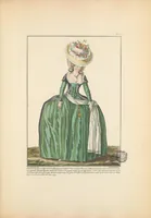 An illustration from Galerie des modes et costumes français, dessinés d'après nature, 1778-1787; (1912)