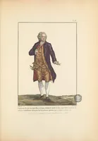 An illustration from Galerie des modes et costumes français, dessinés d'après nature, 1778-1787; (1912)