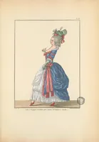 An illustration from Galerie des modes et costumes français, dessinés d'après nature, 1778-1787; (1912)