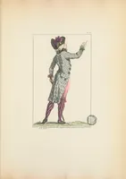 An illustration from Galerie des modes et costumes français, dessinés d'après nature, 1778-1787; (1912)