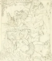 An illustration from Galerie Giustiniani; ou, Catalogue figuré des tableaux de cette célèbre Galerie (1812)