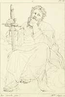 An illustration from Galerie Giustiniani; ou, Catalogue figuré des tableaux de cette célèbre Galerie (1812)