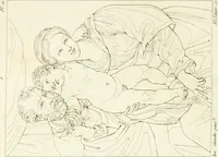 An illustration from Galerie Giustiniani; ou, Catalogue figuré des tableaux de cette célèbre Galerie (1812)