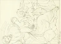 An illustration from Galerie Giustiniani; ou, Catalogue figuré des tableaux de cette célèbre Galerie (1812)