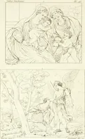 An illustration from Galerie Giustiniani; ou, Catalogue figuré des tableaux de cette célèbre Galerie (1812)