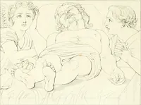 An illustration from Galerie Giustiniani; ou, Catalogue figuré des tableaux de cette célèbre Galerie (1812)