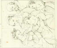 An illustration from Galerie Giustiniani; ou, Catalogue figuré des tableaux de cette célèbre Galerie (1812)