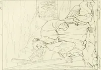 An illustration from Galerie Giustiniani; ou, Catalogue figuré des tableaux de cette célèbre Galerie (1812)