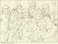 An illustration from Galerie Giustiniani; ou, Catalogue figuré des tableaux de cette célèbre Galerie (1812)