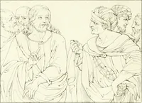 An illustration from Galerie Giustiniani; ou, Catalogue figuré des tableaux de cette célèbre Galerie (1812)