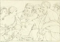An illustration from Galerie Giustiniani; ou, Catalogue figuré des tableaux de cette célèbre Galerie (1812)