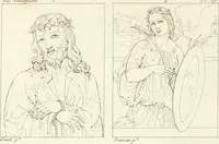 An illustration from Galerie Giustiniani; ou, Catalogue figuré des tableaux de cette célèbre Galerie (1812)